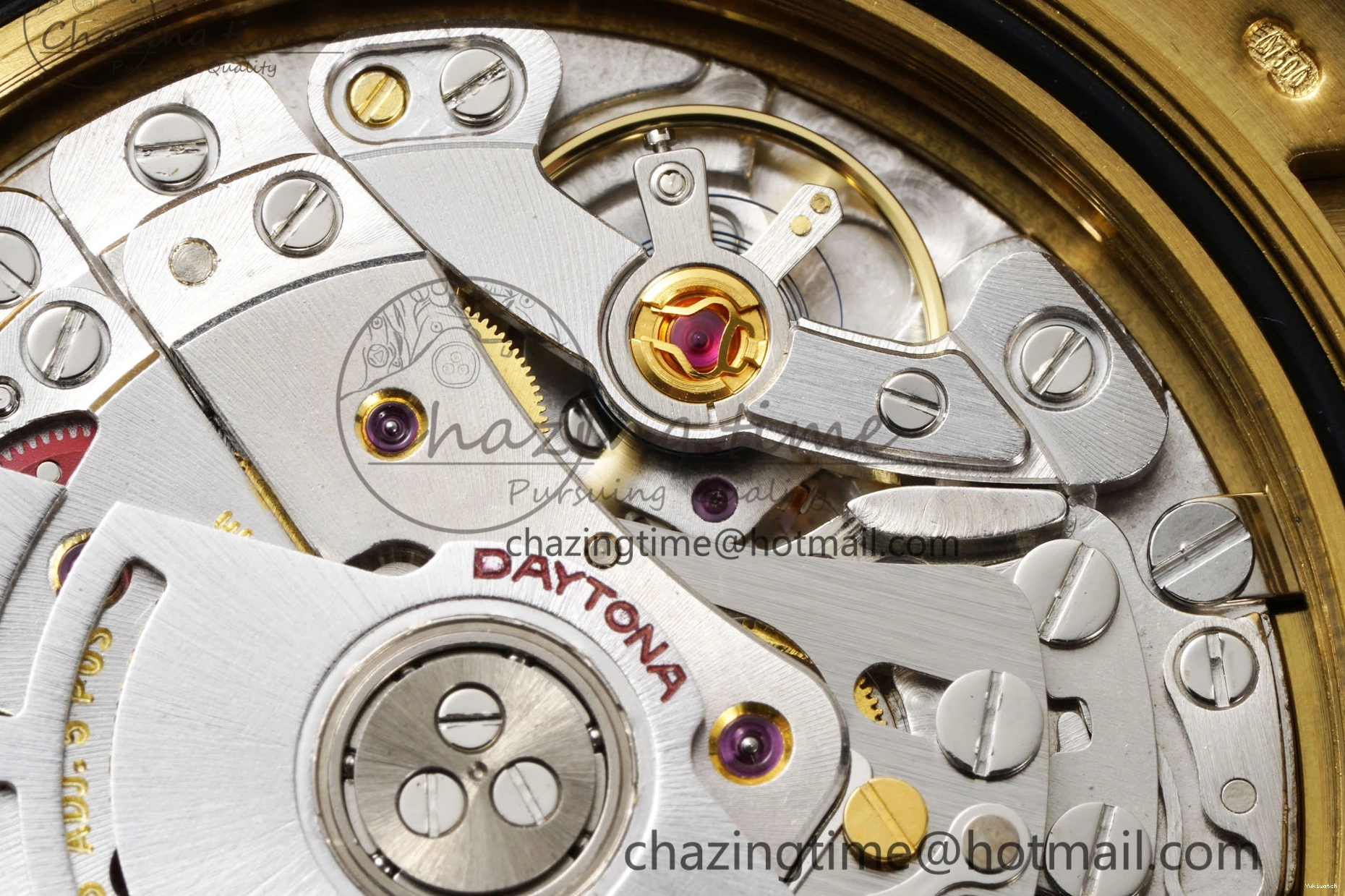 SA4130 Strap Rubber 1:1 Daytona BTF Best 116518 Lume on V2 Dial Oysterflex Edition YG 0523